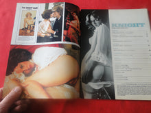 Load image into Gallery viewer, Vintage Nude Erotic Sexy Adult Magazine Knight Nov. 1976          G62
