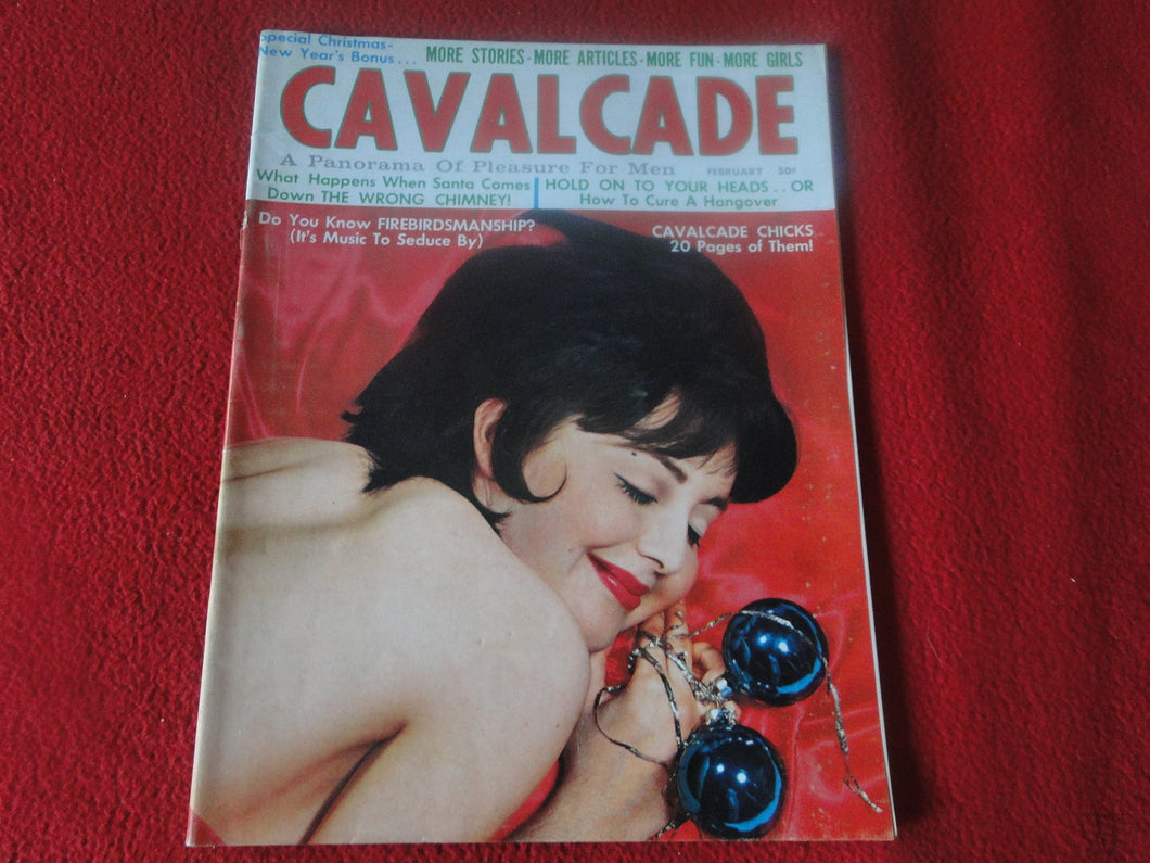 Vintage 18 Y.O. + Adult Erotic Sexy Men's Magazine Cavalcade Feb. 1964   68