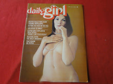 Load image into Gallery viewer, Vintage Nude Erotic Sexy Adult Magazine Daily Girl April 1974        P70
