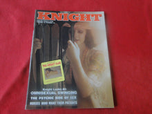 Load image into Gallery viewer, Vintage Nude Erotic Sexy Adult Magazine Knight July 1975          P70
