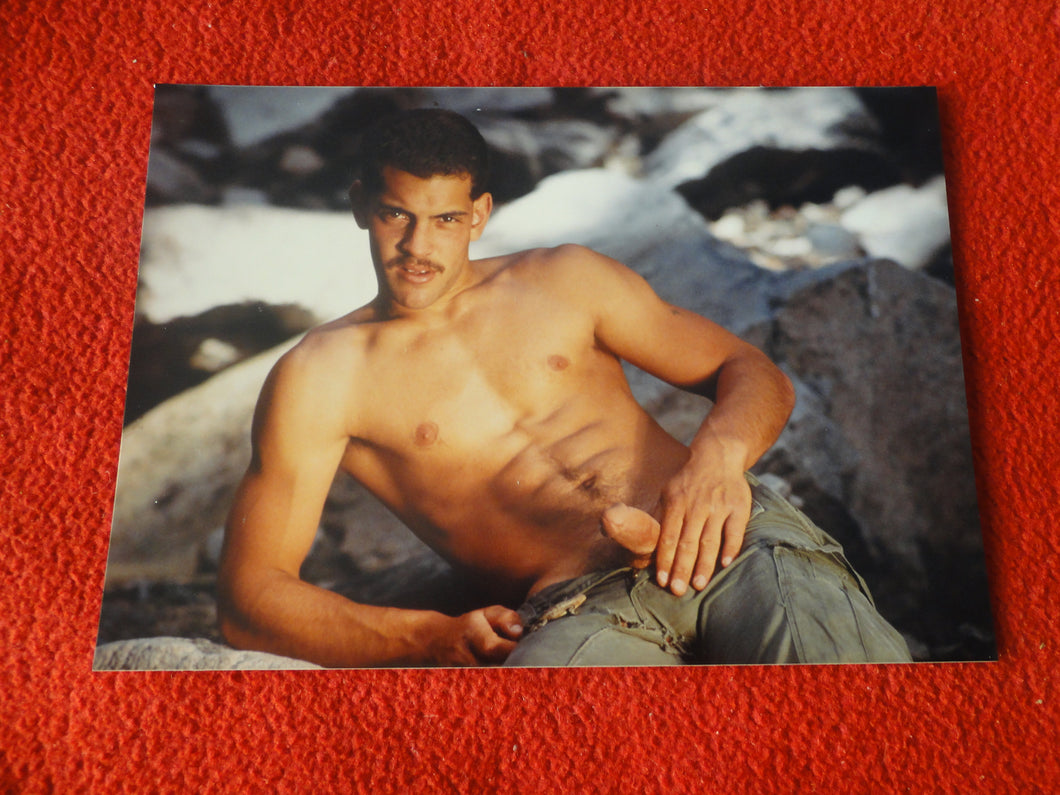 Vintage Gay Interest Muscular Hung Chippendale/Fox/Colt Nude Male Photo 5 x 7    D^2