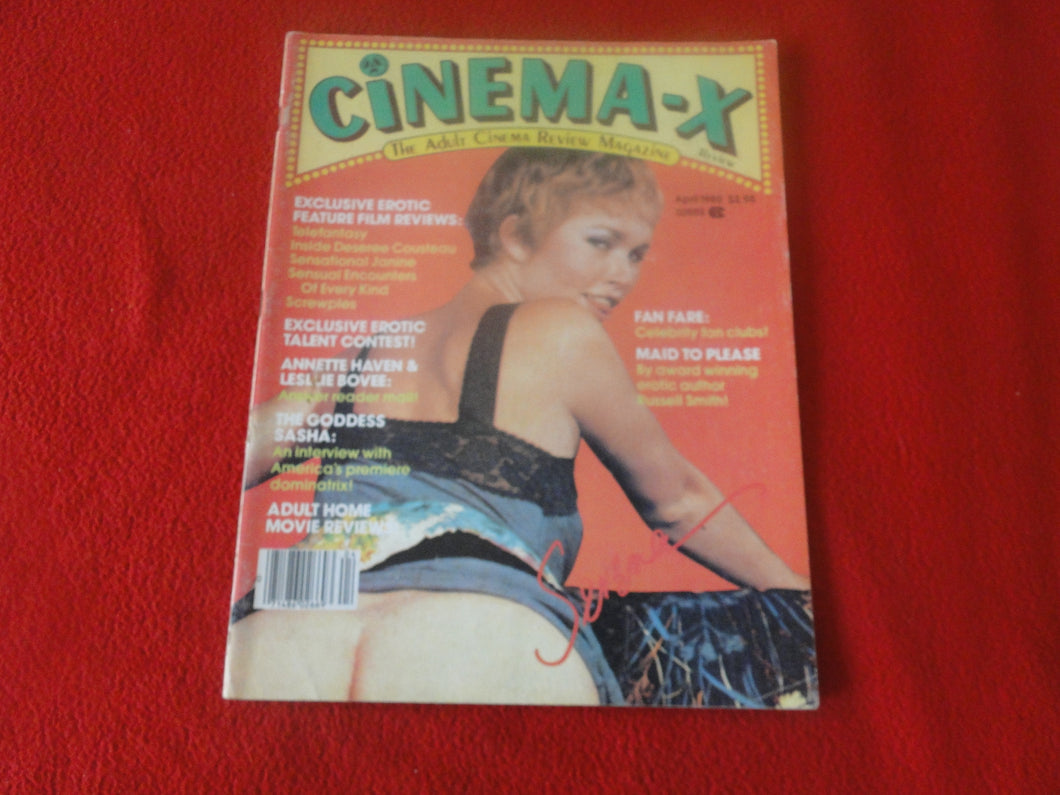 Vintage 18 Y.O. + Adult Erotic Sexy Men's Magazine Cinema-X 1980 Serena  68