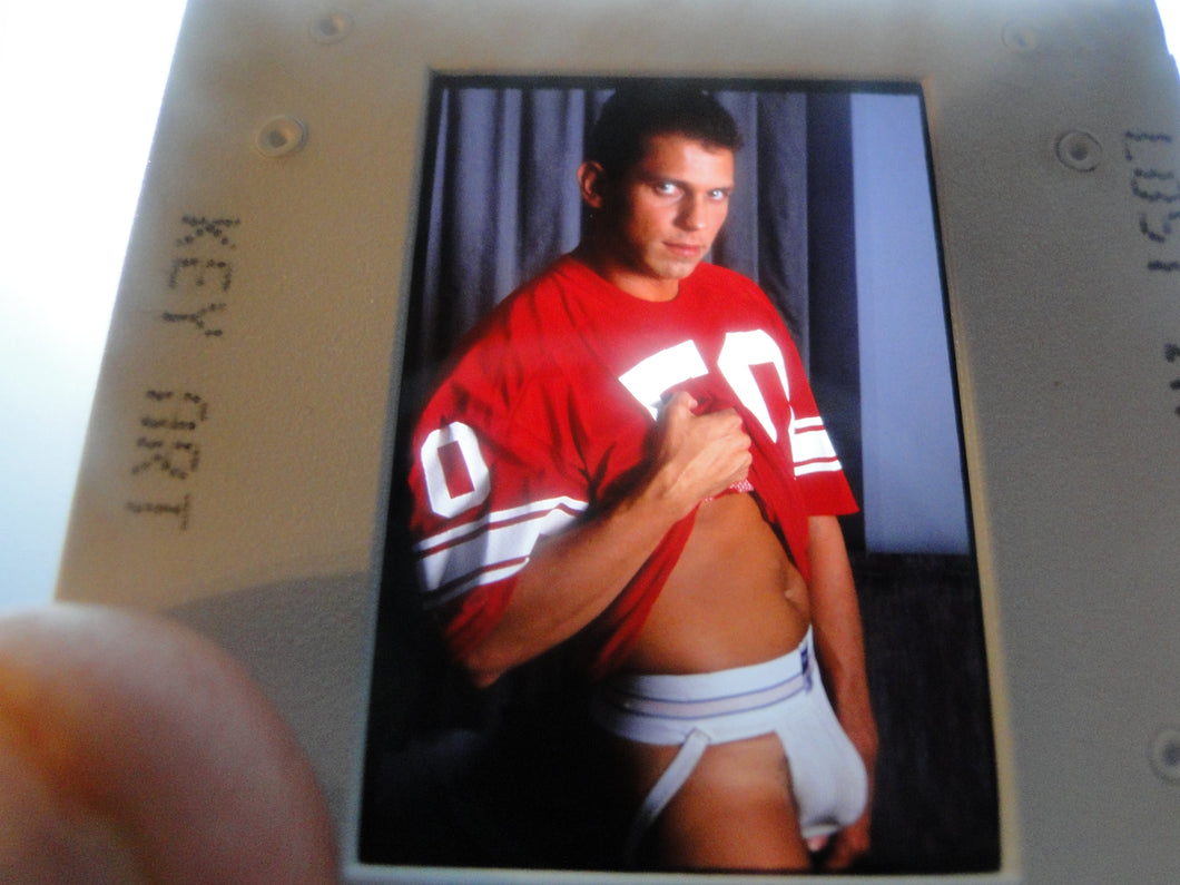 VINTAGE 35MM GAY MALE SLIDE BEEFCAKE MUSCLE NUDE FALCON STUDIOS T2c