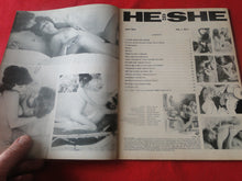 Load image into Gallery viewer, Vintage Nude Erotic Sexy Adult Magazine He and She July 1975       P70

