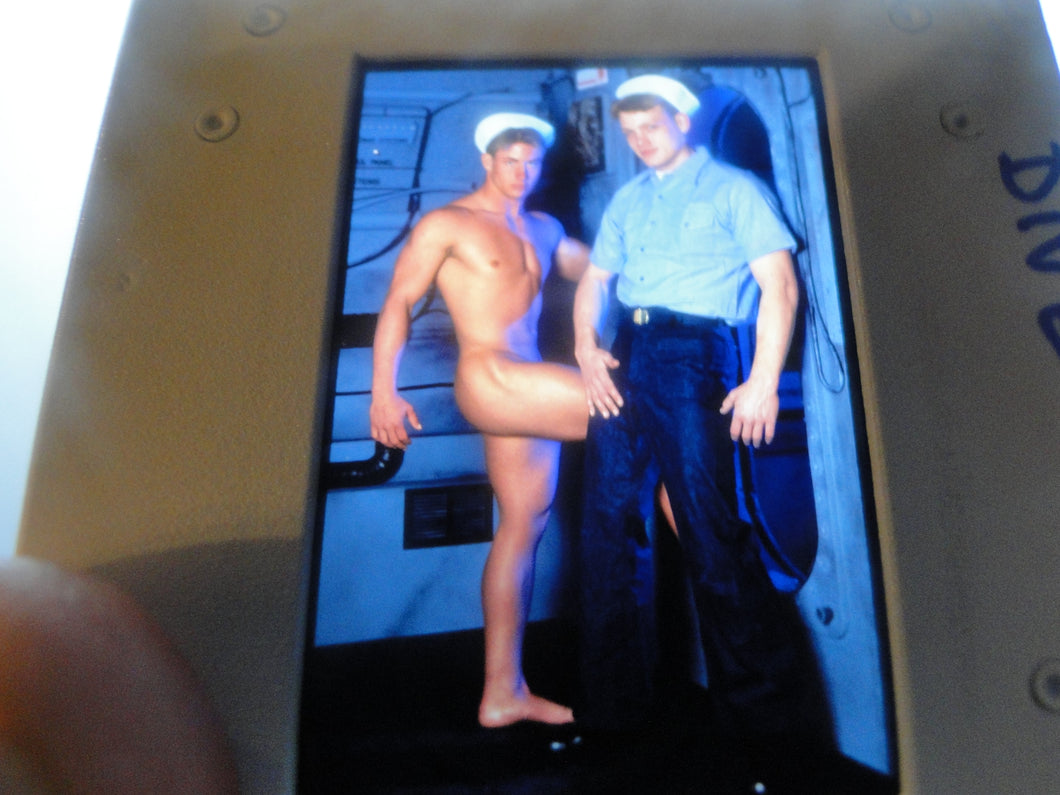 VINTAGE 35MM GAY MALE SLIDE BEEFCAKE MUSCLE NUDE FALCON STUDIOS T2y