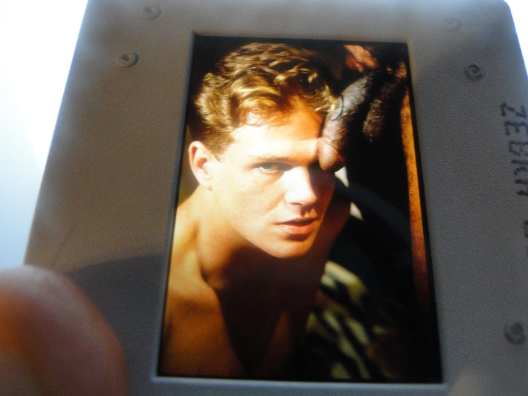 VINTAGE 35MM GAY MALE SLIDE BEEFCAKE MUSCLE NUDE FALCON STUDIOS T2z