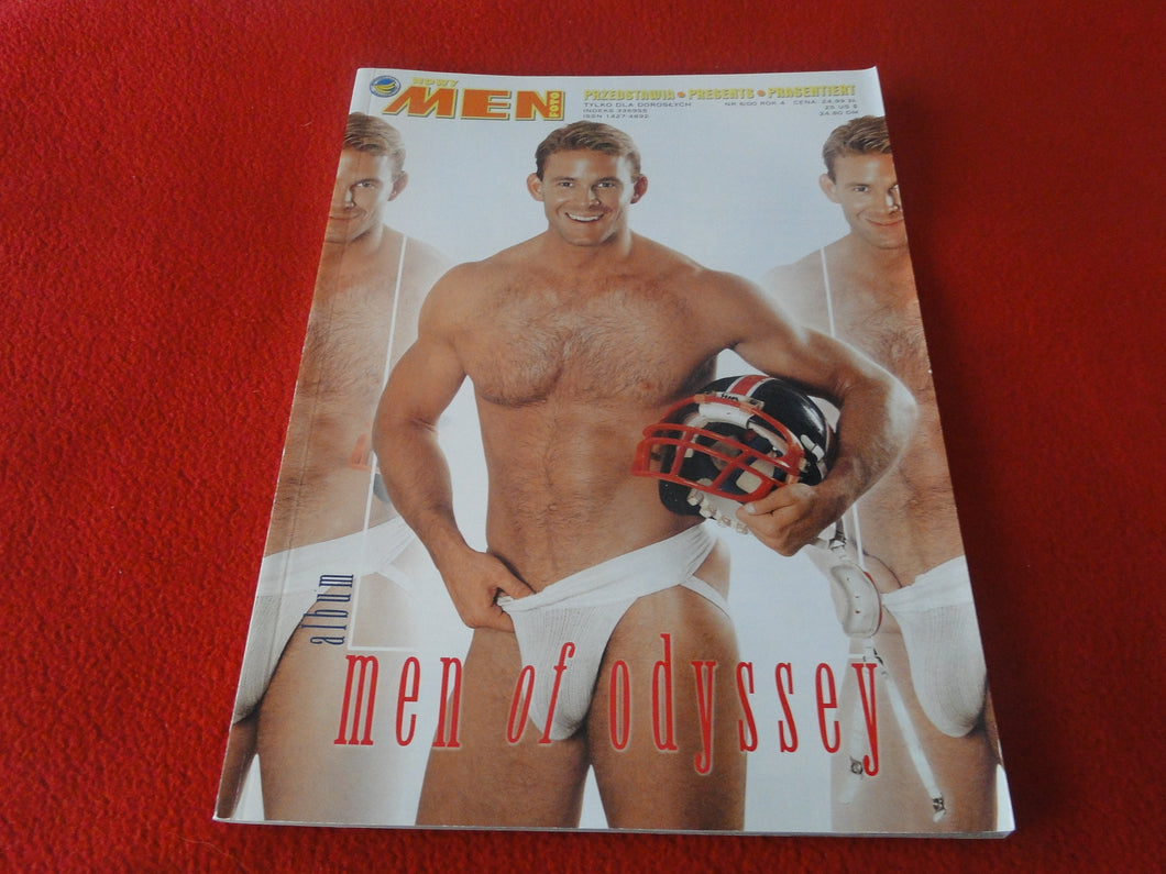 Vintage 18 Y.O. +  Adult Erotic Sexy Magazine Gay Interest Men of Odyssey 2000  54