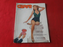 Load image into Gallery viewer, Vintage Nude Erotic Sexy Adult Magazine Caper April 1957          P10
