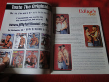 Load image into Gallery viewer, Vintage Adult Erotic Sexy Magazine Gay Interest Black Inches April 2001  P54
