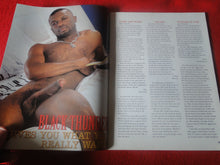 Load image into Gallery viewer, Vintage Adult Erotic Sexy Magazine Gay Interest Black Inches April 2001  P54
