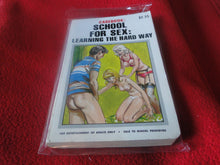 Load image into Gallery viewer, Vintage Adult Paperback Book/Novel School For Sex Learning The Hard Way   G2

