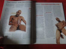 Load image into Gallery viewer, Vintage Adult Erotic Sexy Magazine Gay Interest Black Inches Feb. 2004   P54
