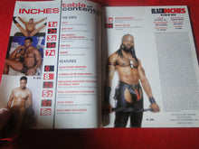 Load image into Gallery viewer, Vintage Adult Erotic Sexy Magazine Gay Interest Black Inches May 2002   P54
