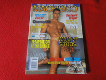 Load image into Gallery viewer, Vintage Adult Erotic Sexy Magazine Gay Interest Machismo 2003        P54
