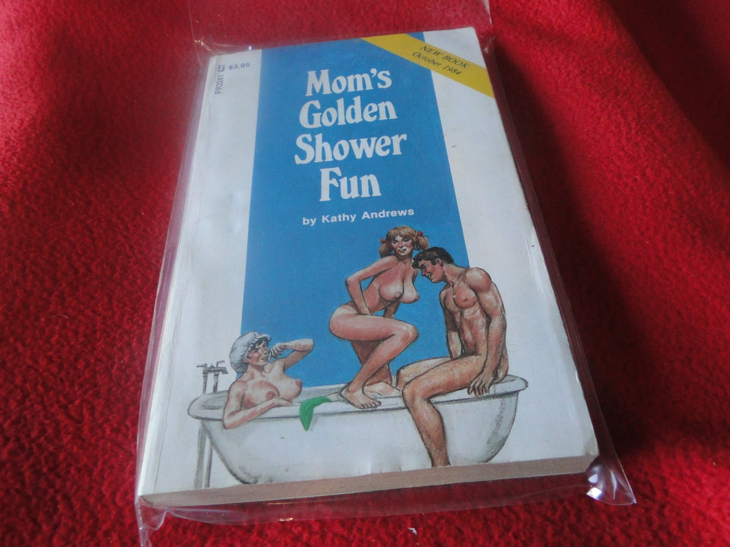 Vintage Adult Paperback Book/Novel Mom's Golden Shower Fun  G2