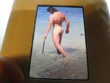 Load image into Gallery viewer, VINTAGE SLIDE/PHOTO MALE GAY INTEREST BEEFCAKE MUSCLE NUDE HOT HUNG A26p
