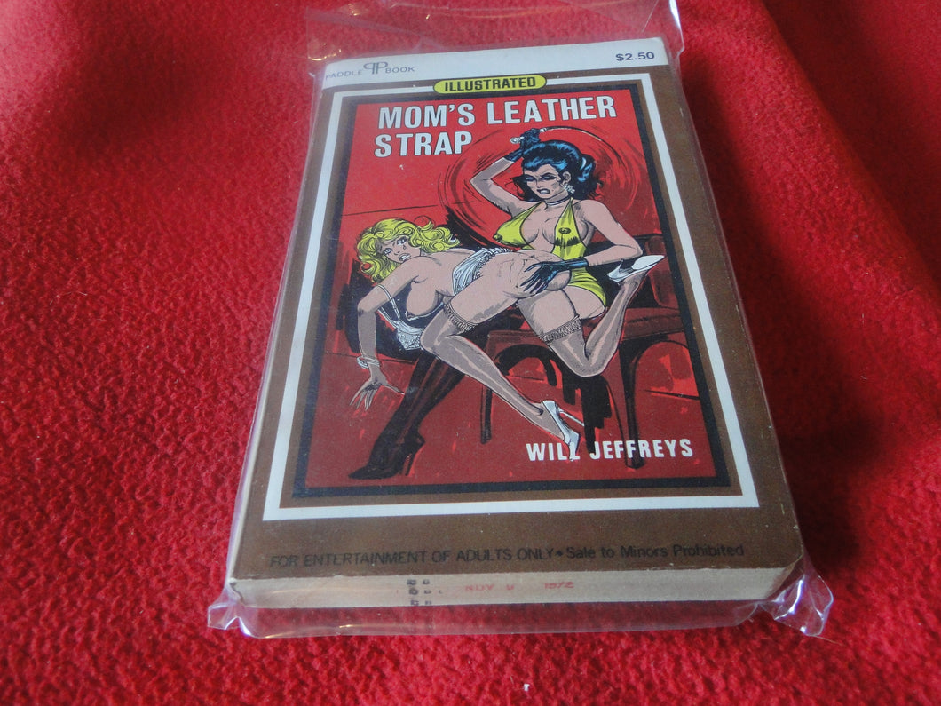 Vintage Adult Paperback Book/Novel BDSM Mom's Leather Strap  G2