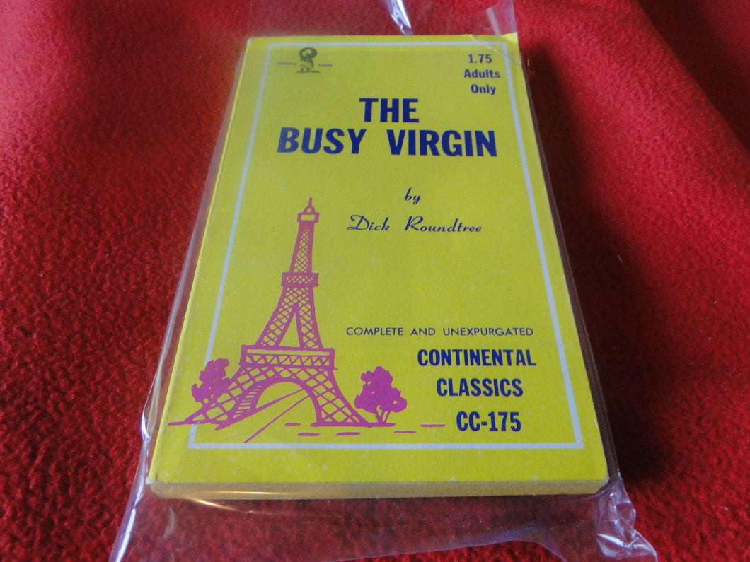 Vintage Adult Paperback Book/Novel The Busy Virgin       G2