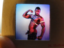 Load image into Gallery viewer, Vintage Adult Erotic 3D Stereoview Nude Hot Hung Black Gay Man Slide B40n
