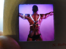 Load image into Gallery viewer, Vintage Adult Erotic 3D Stereoview Nude Hot Hung Black Gay Man Slide B40p
