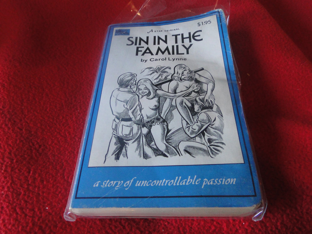 Vintage Adult Paperback Book/Novel Sin In The Family      G2
