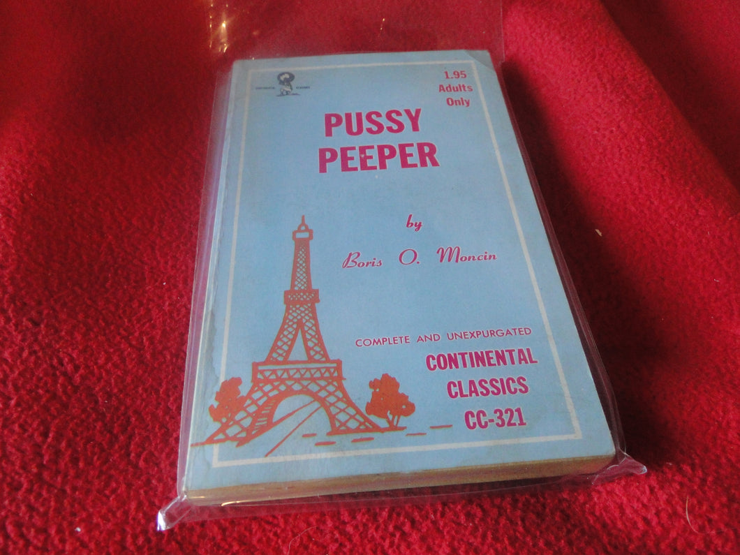Vintage Adult Paperback Book/Novel Pussy Peeper    G2