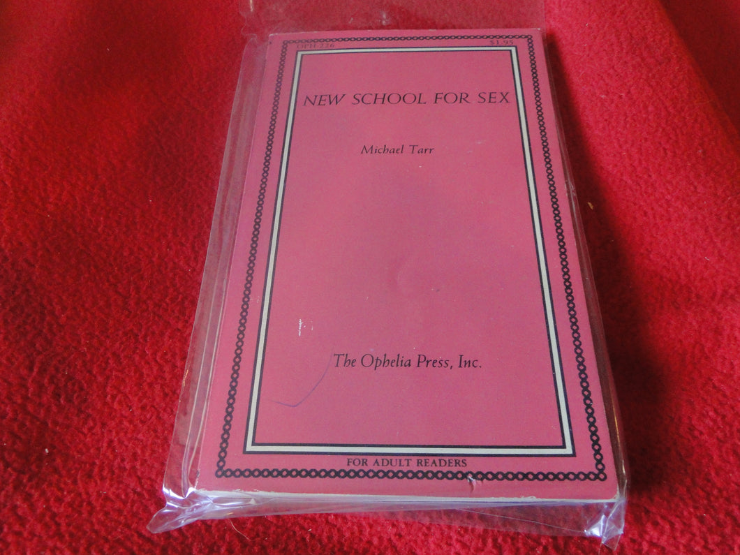 Vintage Adult Paperback Book/Novel New School For Sex     G2