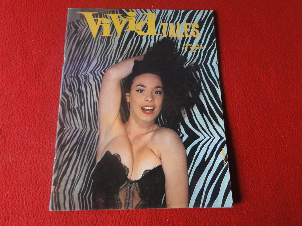 Vintage 18 Y. O. + Sexy Erotic Adult Men's Magazine Vivid Tales 1960        P8