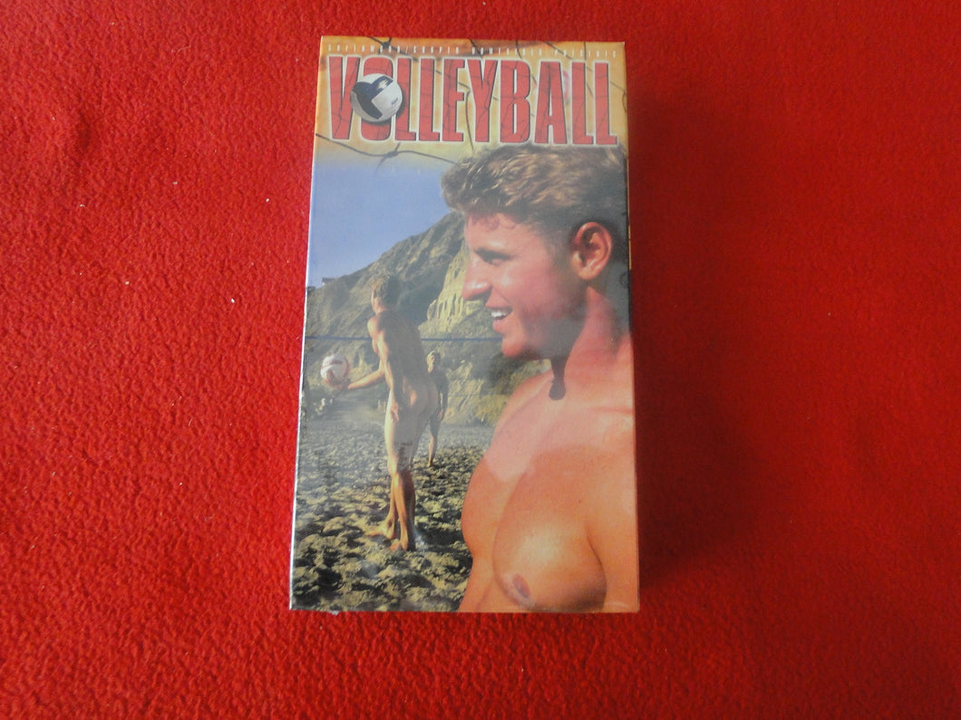 Vintage Adult Erotic 18 Year Old + VHS Tape Gay Interest Volleyball SEALED  10