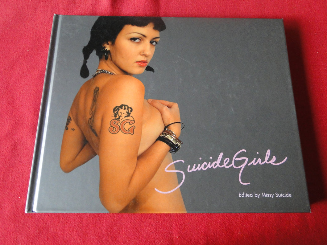 Vintage 18 YO+ Sexy Erotic Adult Hardcover Book Suicide Girls                    P10