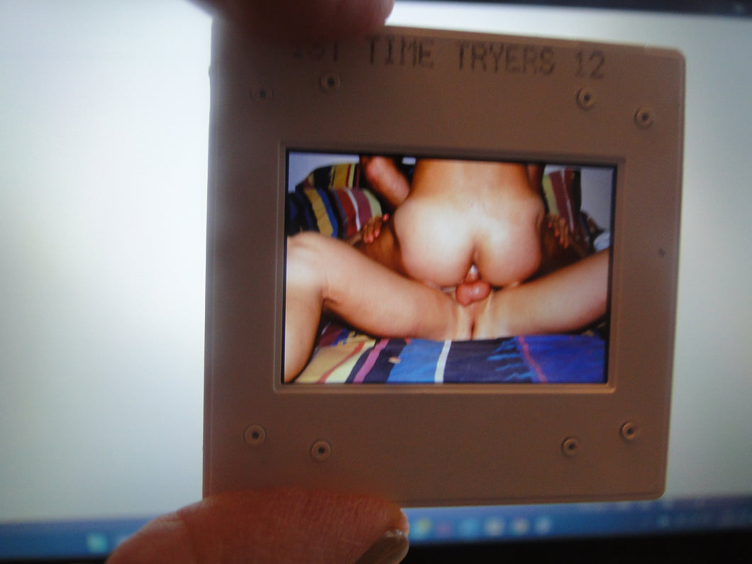 VINTAGE 35MM GAY MALE SLIDE BEEFCAKE MUSCLE NUDE FALCON STUDIOS R23