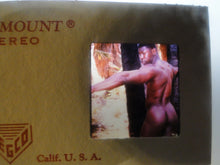 Load image into Gallery viewer, Vintage Adult Erotic 3D Stereoview Nude Hot Hung Gay Black Man Slide A70a
