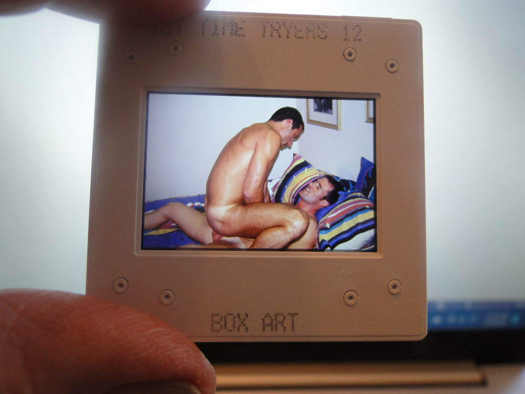 VINTAGE 35MM GAY MALE SLIDE BEEFCAKE MUSCLE NUDE FALCON STUDIOS R2a