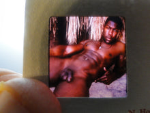 Load image into Gallery viewer, Copy of Vintage Adult Erotic 3D Stereoview Nude Hot Hung Gay Black Man Slide A70c

