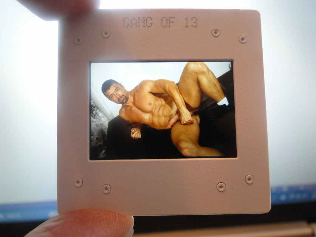 VINTAGE 35MM GAY MALE SLIDE BEEFCAKE MUSCLE NUDE FALCON STUDIOS R2e