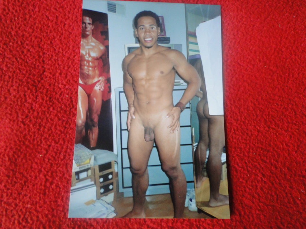 Copy of Vintage Gay Interest Nude Hot Hung Male Photo 4x6      GE2