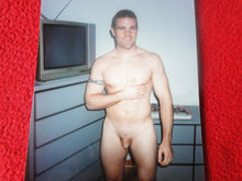 Load image into Gallery viewer, Vintage 18 Year Old + Gay Interest Chippendale Muscle Nude Male Photo   E11g
