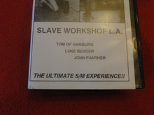 Load image into Gallery viewer, Vintage Adult Erotic XXX Gay VHS Porn Movie Slave Workshop L.A. Tom of Hamburg  P14
