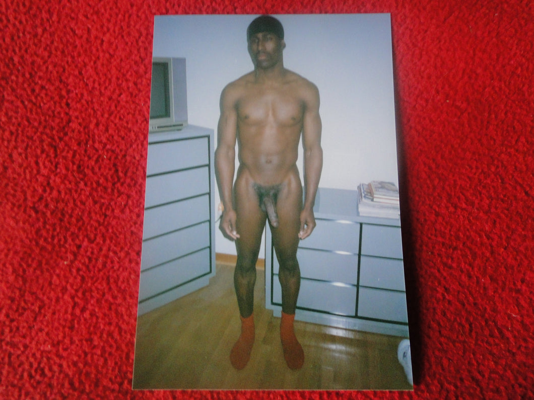 Vintage Gay Interest Nude Hot Hung Male Photo 4x6      GE12