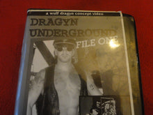 Load image into Gallery viewer, Vintage Adult Erotic XXX Gay VHS Porn Movie Dragyn Underground File One  P14
