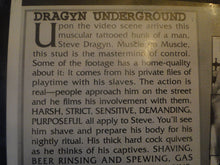 Load image into Gallery viewer, Vintage Adult Erotic XXX Gay VHS Porn Movie Dragyn Underground File One  P14
