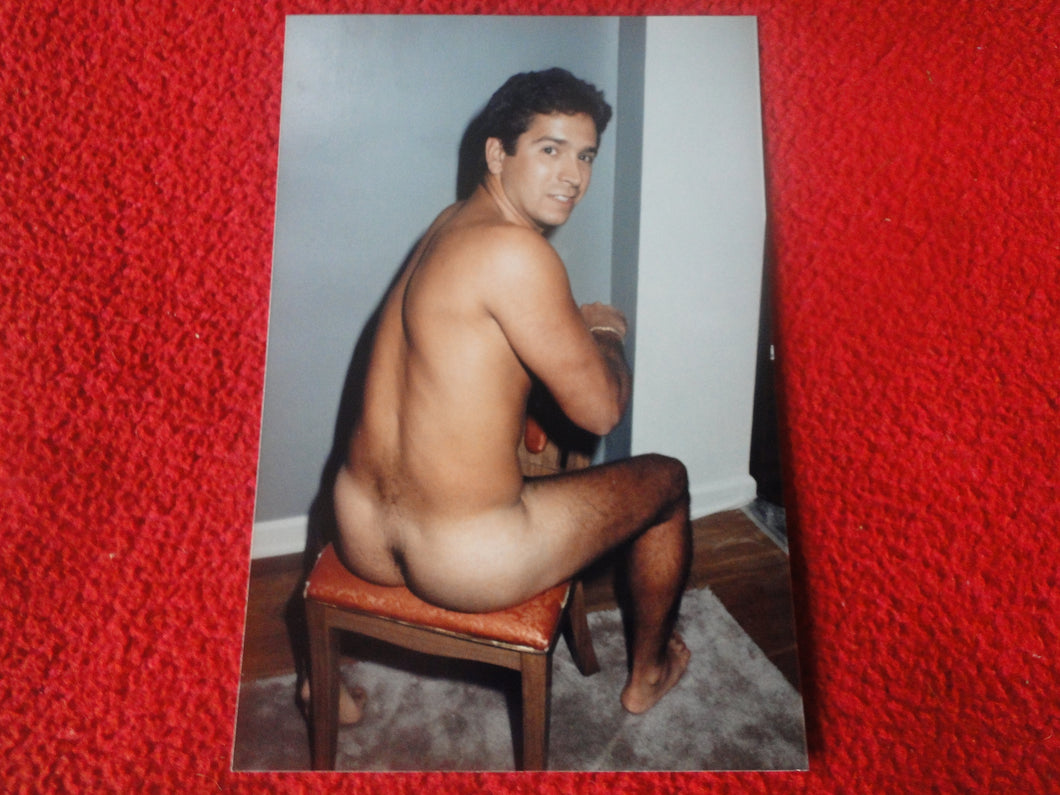 Vintage Gay Interest Nude Hot Hung Male Photo 4x6      GE15