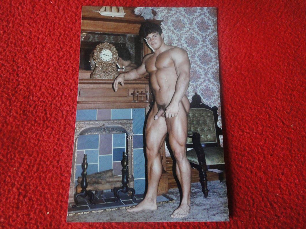 Vintage Gay Interest Nude Hot Hung Male Photo 4x6      GE19