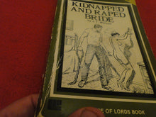 Load image into Gallery viewer, Vintage Adult Paperback Novel/Book Kidnapped and Raped Bride House of Lords  Y
