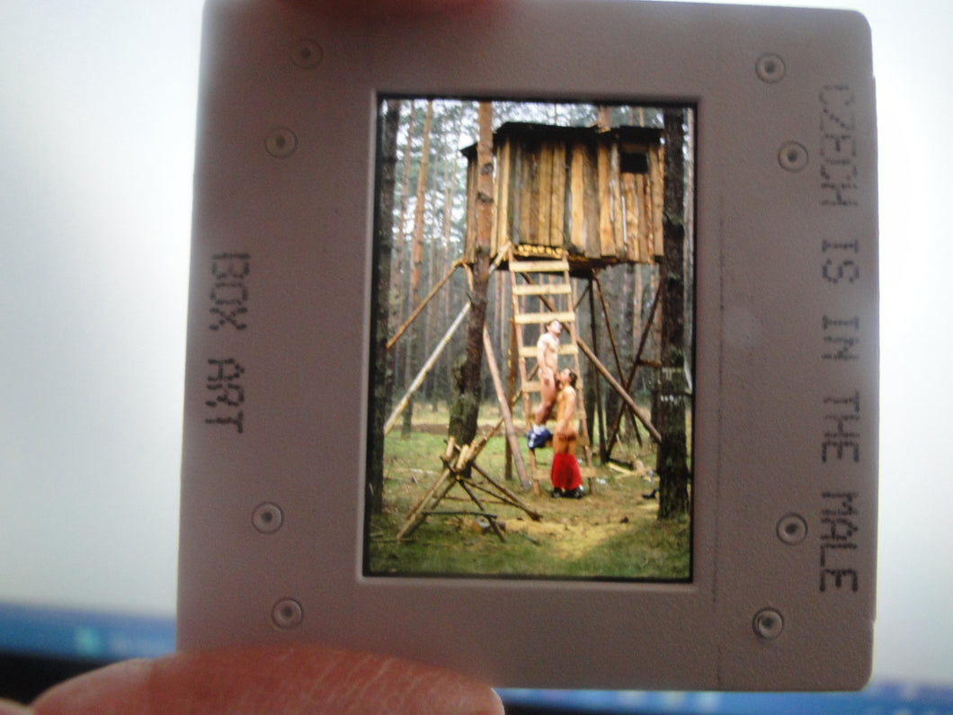 VINTAGE 35MM GAY MALE SLIDE BEEFCAKE MUSCLE NUDE FALCON STUDIOS R4j