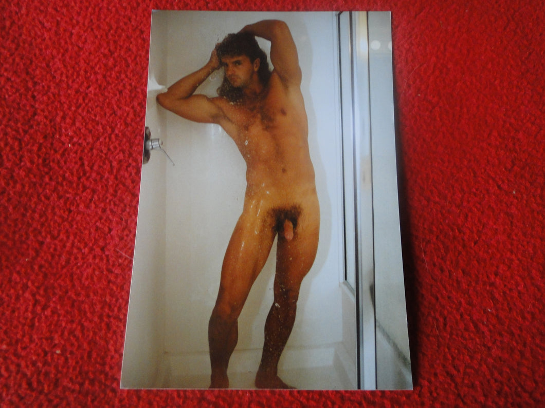 Vintage Gay Interest Nude Hot Hung Male Photo 4x6      GE31