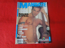 Load image into Gallery viewer, Vintage 18 Y. O. + Sexy Erotic Gay Adult Magazine Mandate Oct. 1997  G73

