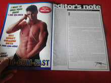 Load image into Gallery viewer, Vintage 18 Y. O. + Sexy Erotic Gay Adult Magazine Mandate Oct. 1997  G73
