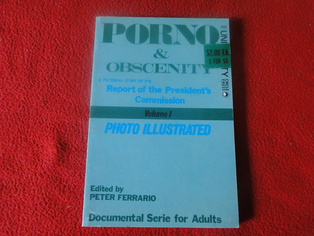 Vintage Adult Paperback Novel/Book Porno & Obscenity Photos     Y