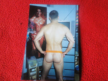 Load image into Gallery viewer, Vintage 18 Year Old + Gay Interest Chippendale Muscle Semi Nude Male Photo   E1g
